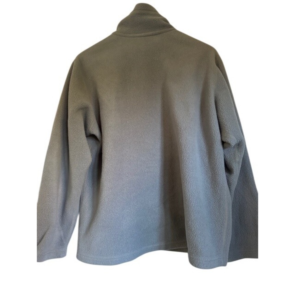 REI Womens Polartec Fleece Full Zip Jacket Outdoor Activewear Coat Blue - Medium - Picture 8 of 13